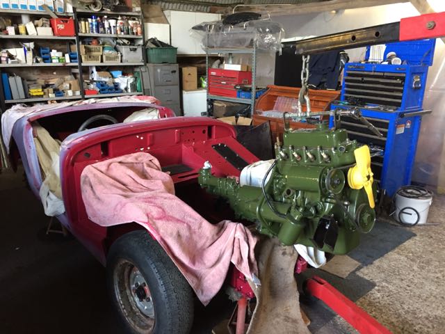 Refitting the engine