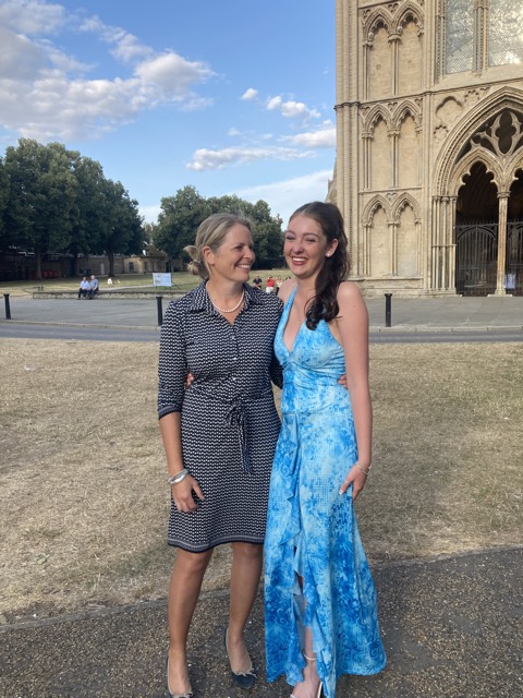 Amy and Ella. Ellas leaving ball. 3/7/2025