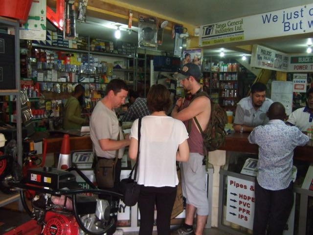 Buying tanks and tools