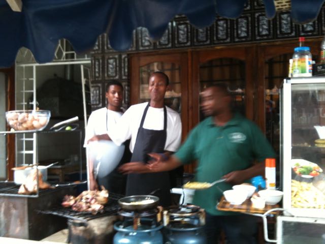 The kitchen at the Suiri Guesthouse